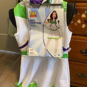 Spirit Halloween - Women's Buzz Lightyear Dress + Gloves